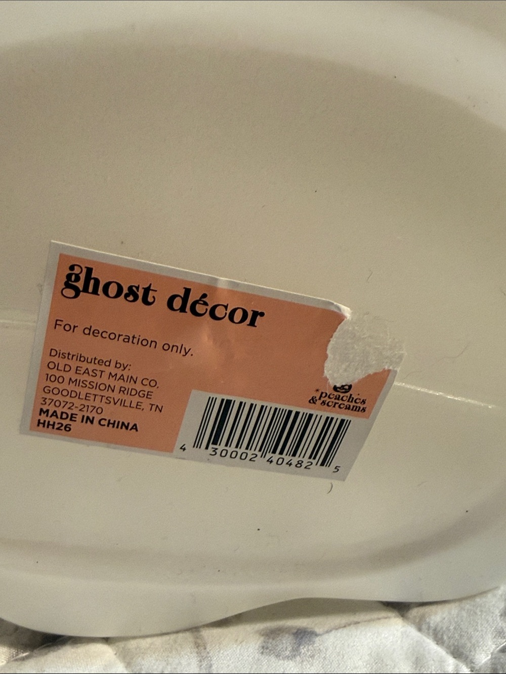 *Viral* set/2 White Ghost plastic figure Set with Pink Bubble Accents - Picture 5 of 7